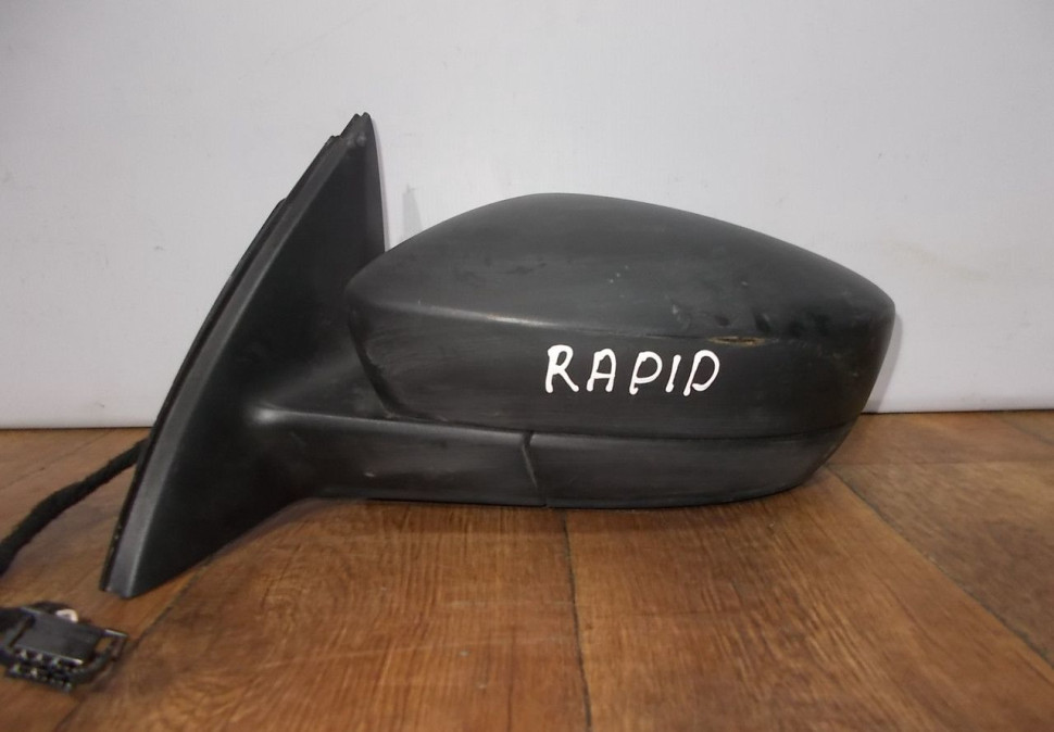 Корпус зеркала левый бу Skoda Rapid OEM 5JB857501D