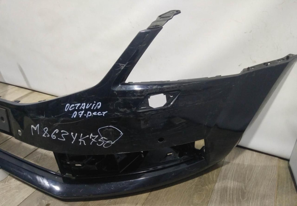 Бампер передний бу Skoda Octavia A7 рестайлинг OEM 5EU807221F Бампер передний бу Skoda Octavia A7 рестайлинг OEM 5EU807221F