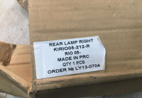 Фонарь внешний правый Kia Rio 2 2005 OEM 924021G010