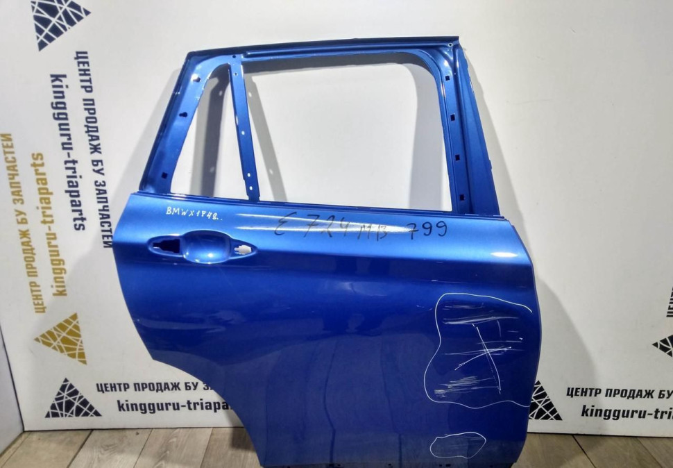 Дверь задняя правая бу BMW X1 F48 OEM 41007414374
