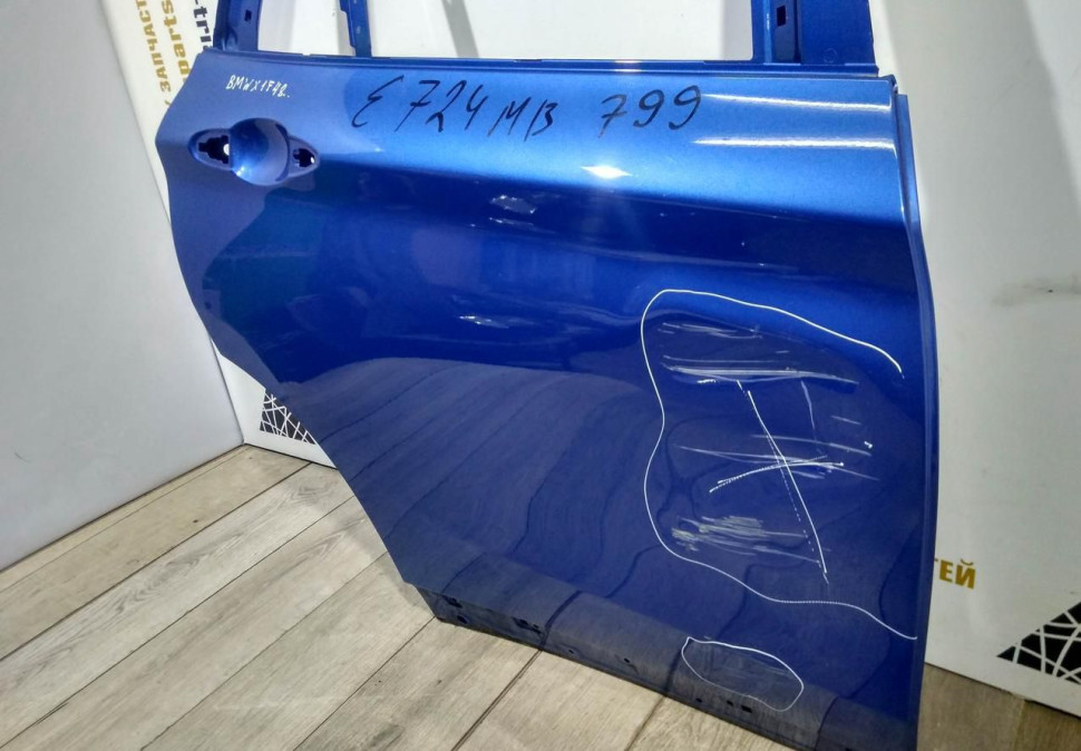 Дверь задняя правая бу BMW X1 F48 OEM 41007414374