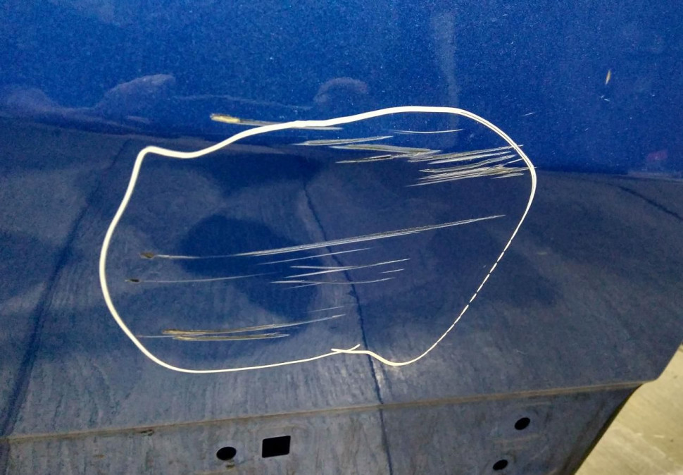 Дверь задняя правая бу BMW X1 F48 OEM 41007414374