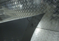 Бампер задний Hyundai Solaris 1 дорест oem  866114L000 (небольшая вмятина)