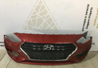 Бампер передний Hyundai Solaris 2 дорестайлинг 2017-2020 oem 86511H5000