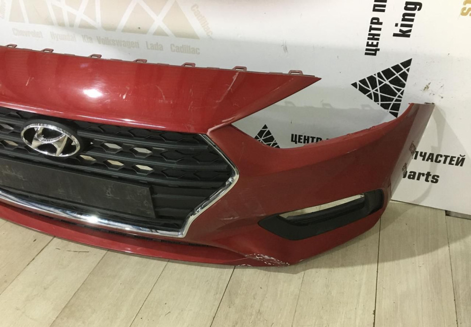 Бампер передний Hyundai Solaris 2 дорестайлинг 2017-2020 oem 86511H5000 Бампер передний Hyundai Solaris 2 дорестайлинг 2017-2020 oem 86511H5000