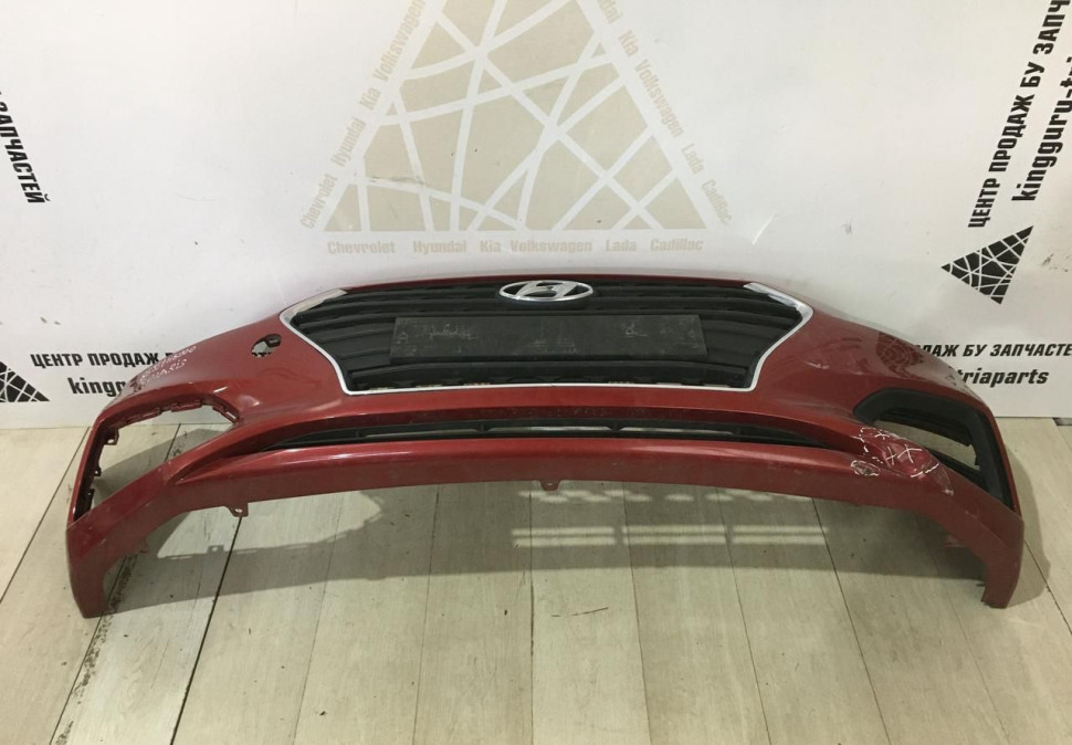 Бампер передний Hyundai Solaris 2 дорестайлинг 2017-2020 oem 86511H5000 Бампер передний Hyundai Solaris 2 дорестайлинг 2017-2020 oem 86511H5000