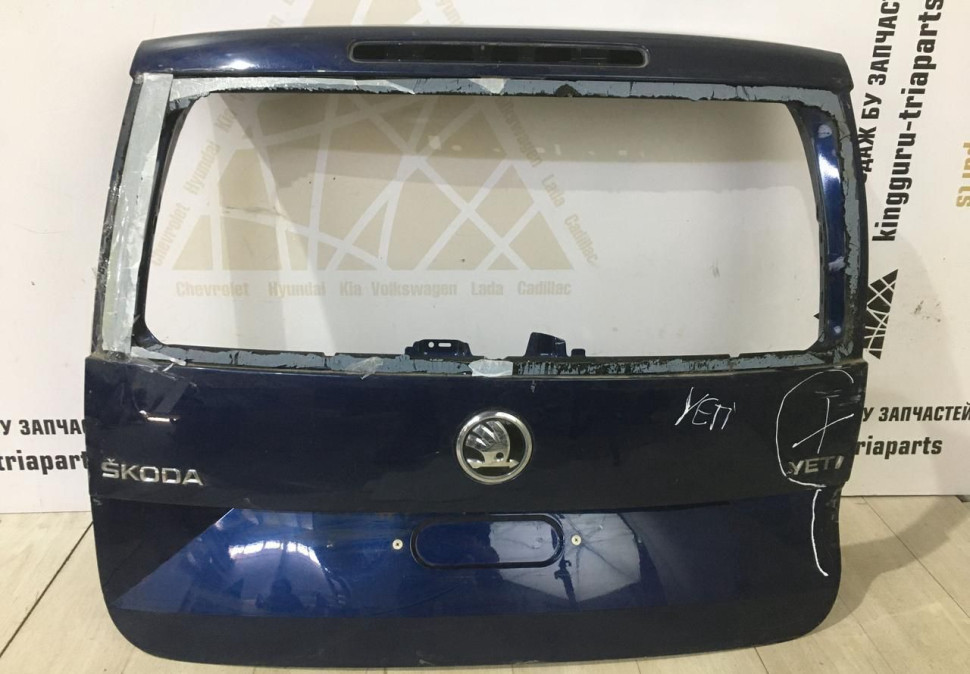 Крышка багажника Skoda Yeti рестайлинг OEM 5L6827025F