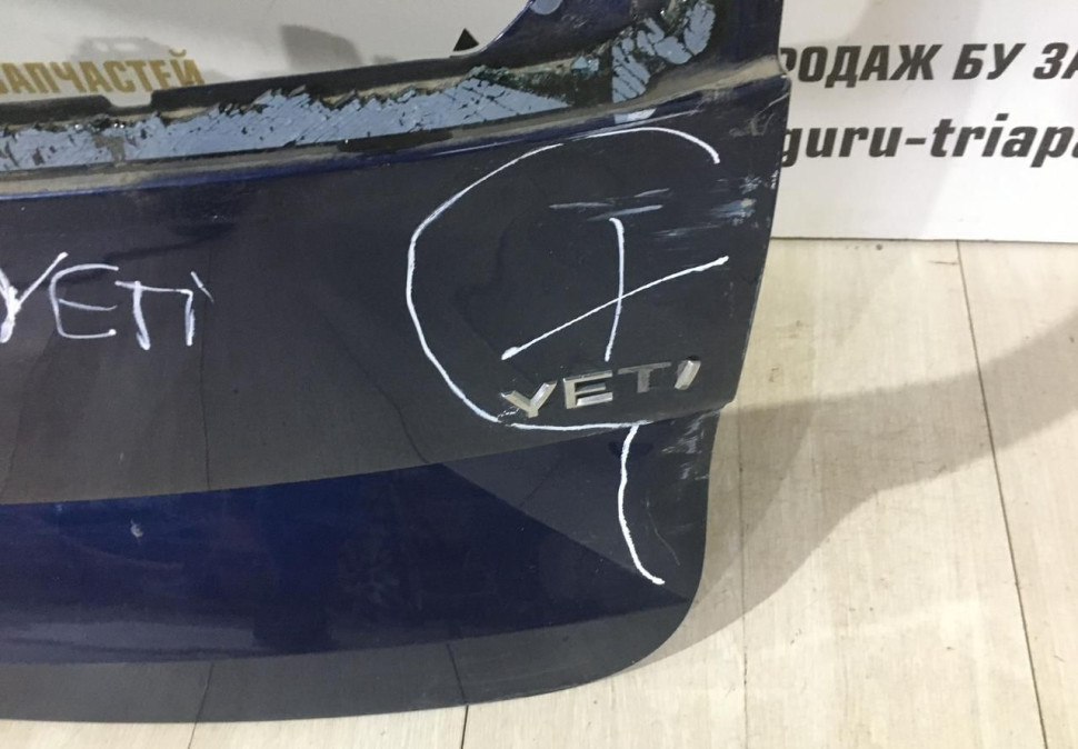 Крышка багажника Skoda Yeti рестайлинг OEM 5L6827025F