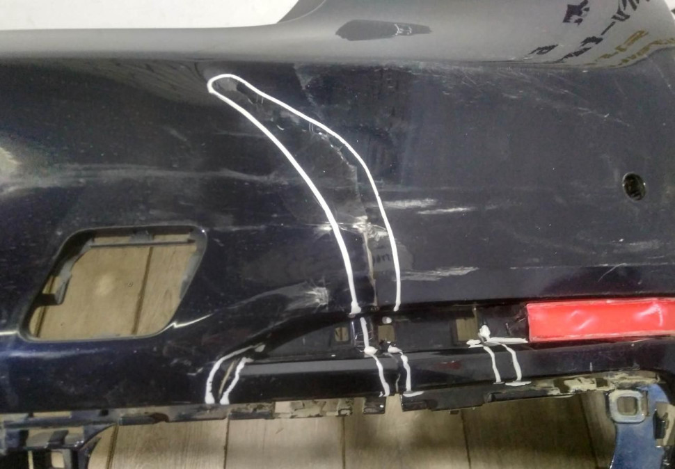 Бампер задний бу BMW 7 G11 OEM 51127357124