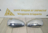 Хромированные крышки зеркал Renault Koleos 2 OEM 8201668740