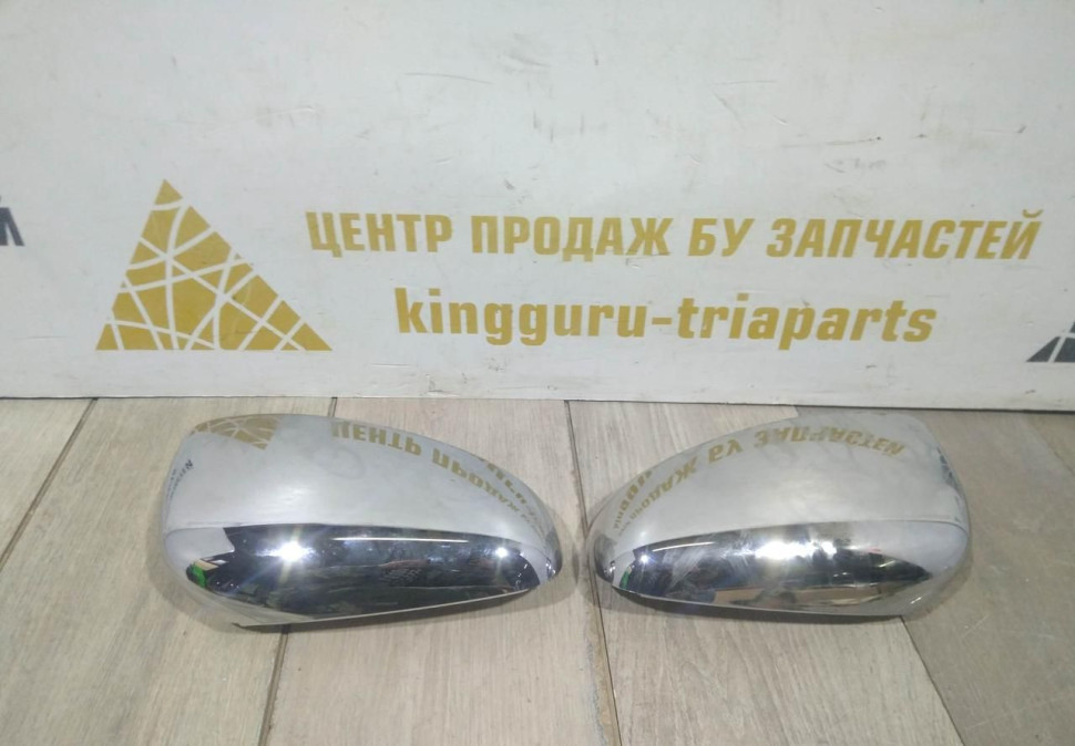 Хромированные крышки зеркал Renault Koleos 2 OEM 8201668740