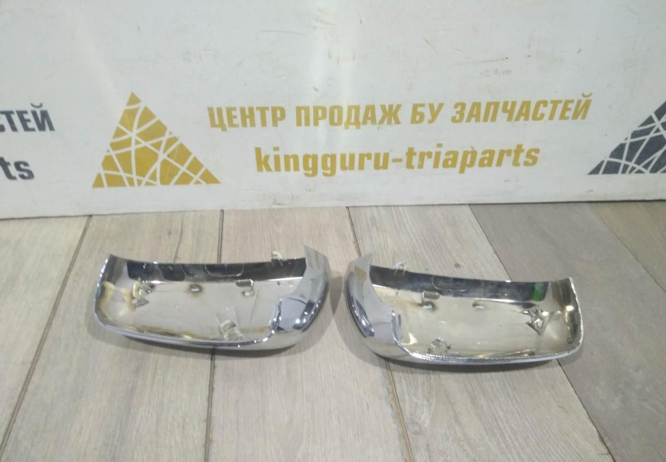 Хромированные крышки зеркал Renault Koleos 2 OEM 8201668740
