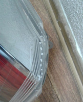 Фонарь левый Toyota Highlander (14-16) (трещ. скол) (скл-3)