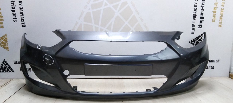 Бампер передний Hyundai Solaris 1 дорест 10-14 oem 865114L000 (скл-3)