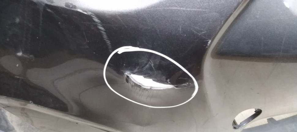 Бампер передний Hyundai Solaris 1 дорест 10-14 oem 865114L000 (скл-3)