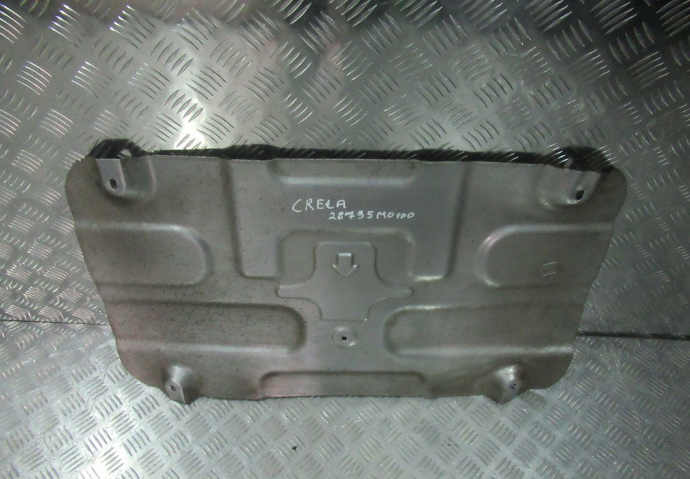 Термозащита выхлопной трубы Hyundai Creta oem 28795m0100