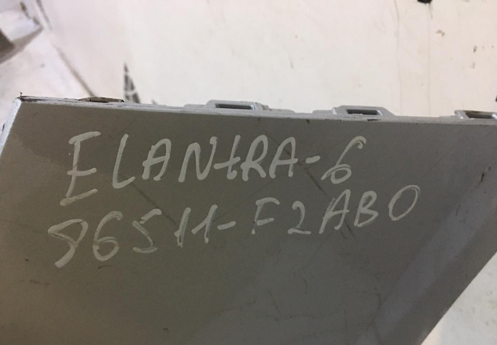 Бампер передний Hyundai Elantra 6 (AD) рест 18> oem 86511f2aa0 (скл-3)