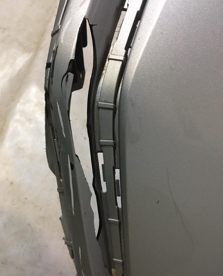 Бампер передний Hyundai Elantra 6 (AD) рест 18> oem 86511f2aa0 (скл-3)