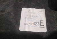 Обивка багажника левая бу Skoda Octavia A7 OEM 5EU867427E