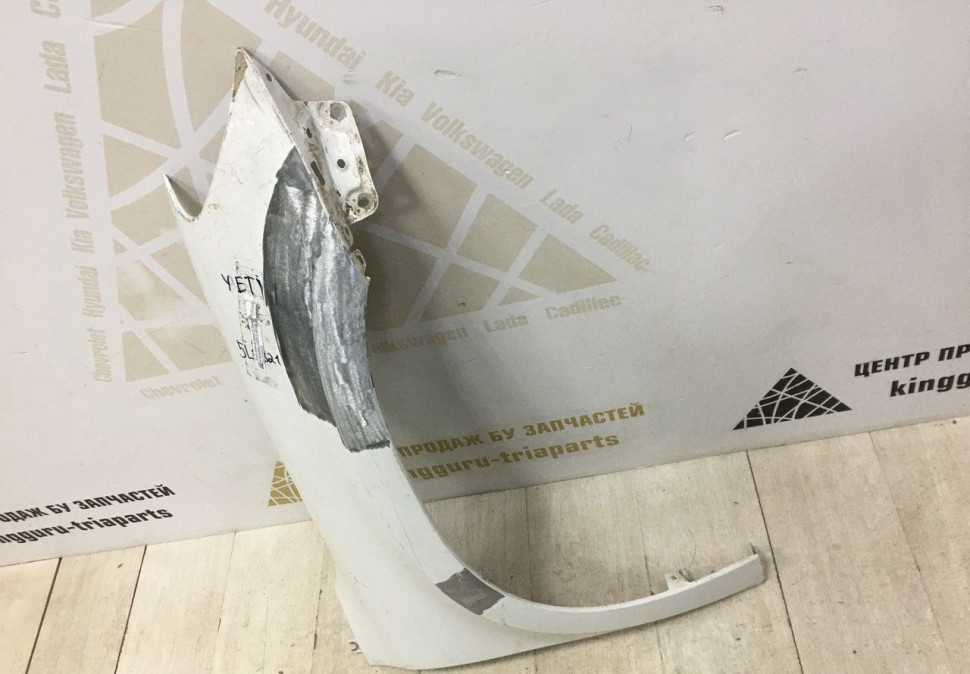 Крыло переднее правое Skoda Yeti до рестайлинга OEM 5L0821022