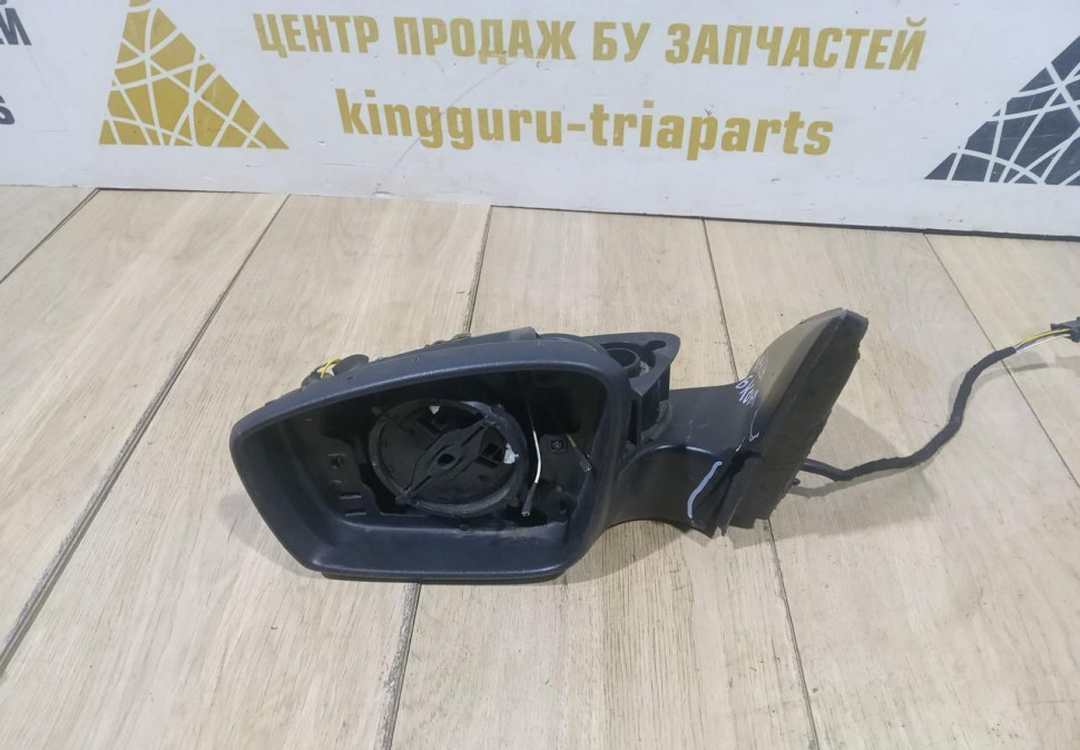 Корпус зеркала левый 6 пин Skoda Rapid рестайлинг OEM 5JB857501J
