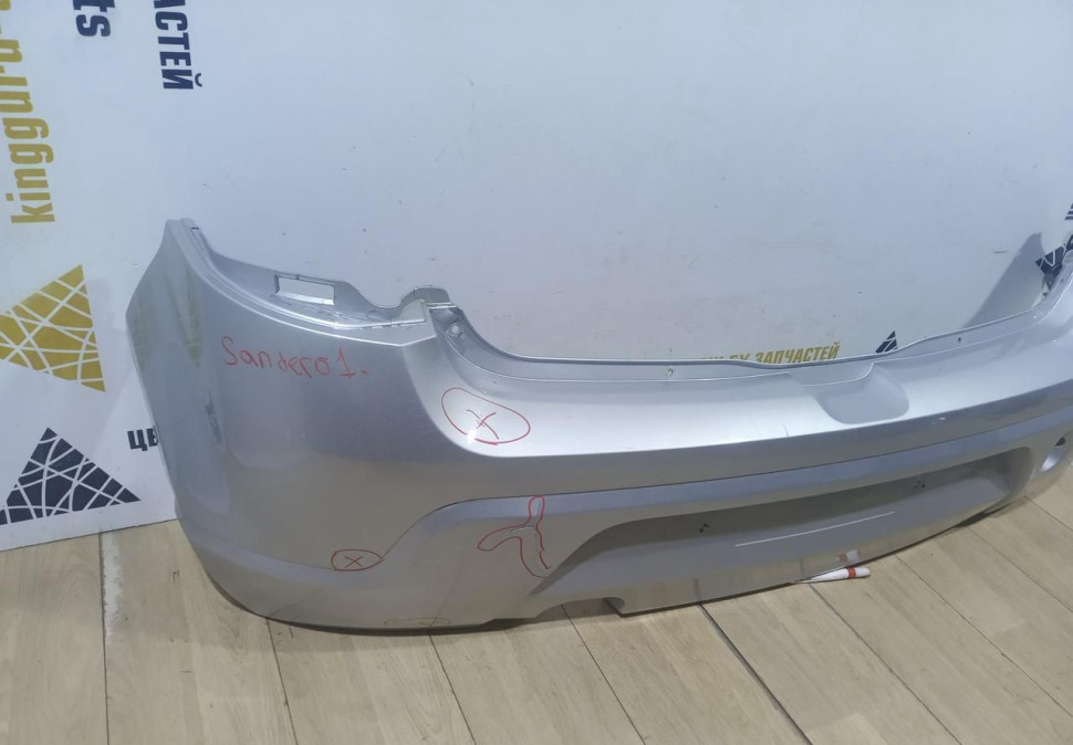Бампер задний Renault Sandero 1 OEM 8200911893 Бампер задний Renault Sandero 1 OEM 8200911893