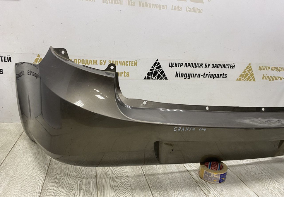 Бампер задний Lada Granta седан OEM 2190280401510 (скл-3) Бампер задний Lada Granta седан OEM 2190280401510 (скл-3)