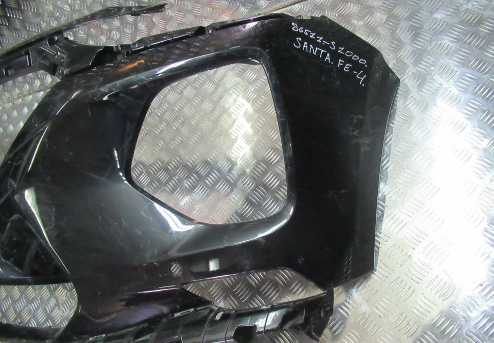 Бампер передний  Hyundai Santa Fe 4 oem 86511S1000 (Трещины)(слом.бок.крепл)