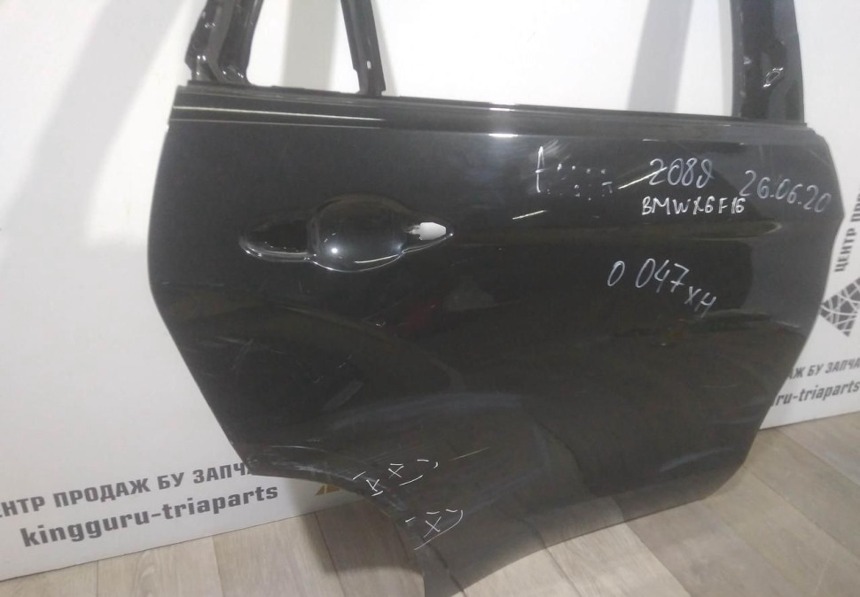 Дверь задняя правая бу BMW X6 F16 OEM 41517386744