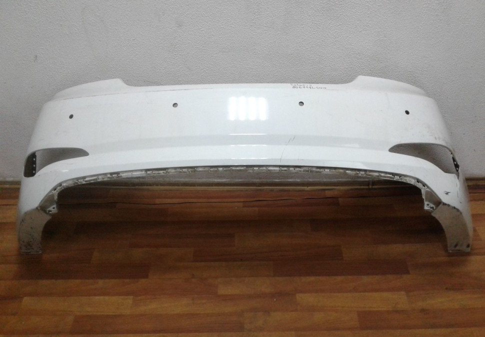 Бампер задний Hyundai Solaris седан рест oem 865114l700 (трещина)