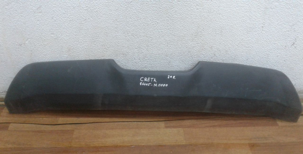 Спойлер заднего бампера Hyundai Creta oem 86665m0000