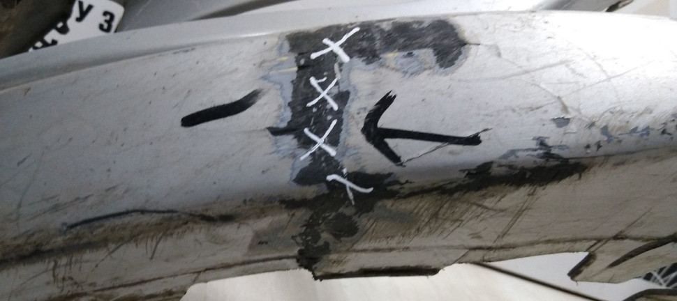 Бампер передний KIA Rio 3 11-15 дорест oem 865114y000 Бампер передний KIA Rio 3 11-15 дорест oem 865114y000