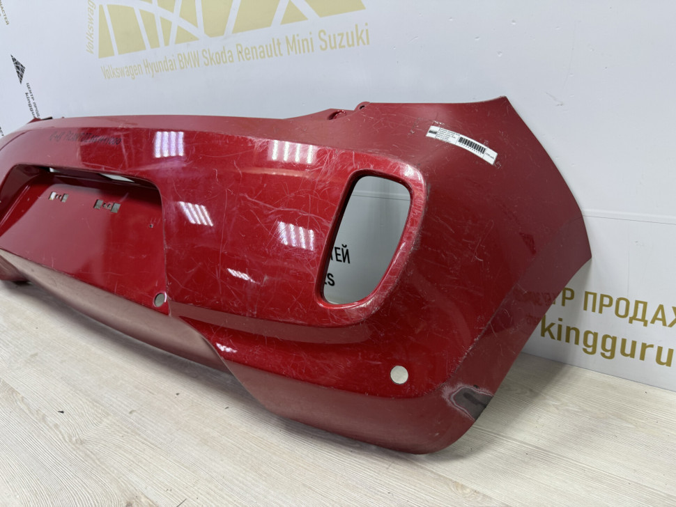 Бампер задний Kia Picanto 2 дорестайлинг 2011 oem 866111y000