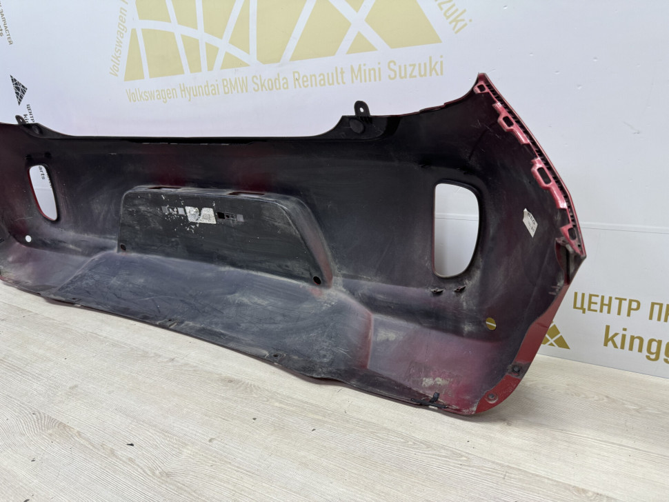 Бампер задний Kia Picanto 2 дорестайлинг 2011 oem 866111y000