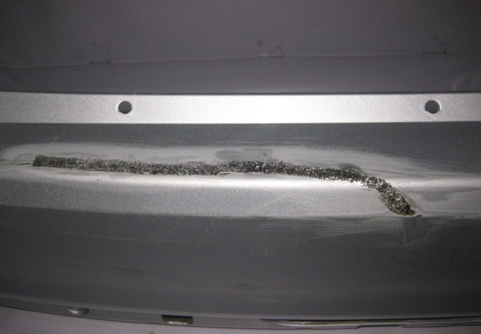 Бампер задний Lada Vesta седан oem 8450006699 (после ремонта) (скл-3)