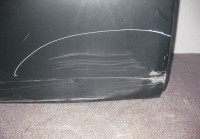 Дверь задняя правая Lada Vesta вмятина (скл-3)