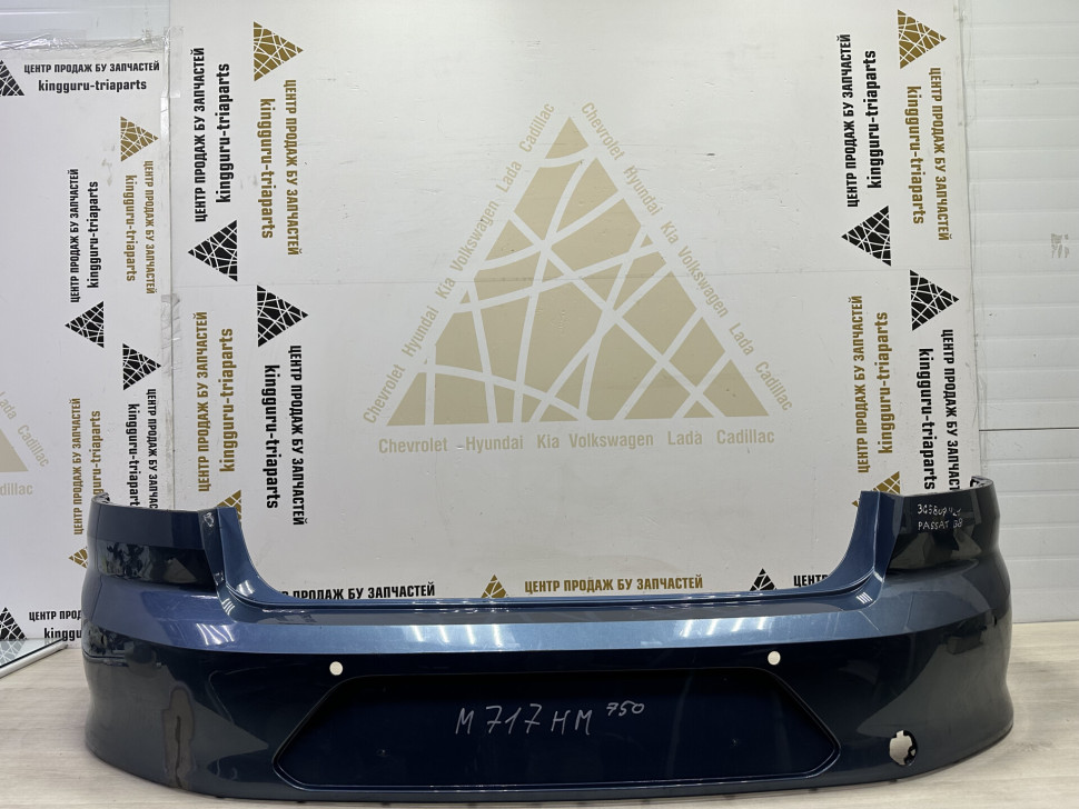 Бампер задний Volkswagen Passat B8 Дорестайлинг 2014 OEM 3G5807421