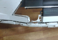 Бампер передний Volkswagen Touareg NF рест oem 7p6807221 (мал. трещ.)