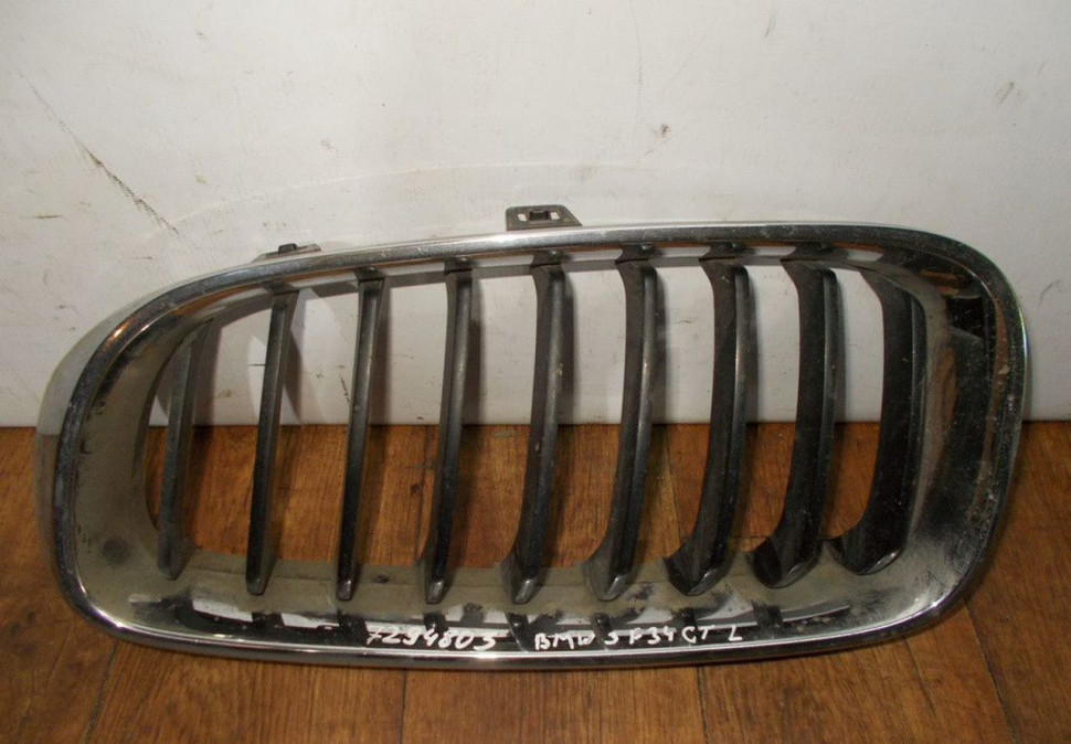 Решетка радиатора левая бу BMW 3 F34 GT OEM 7294803