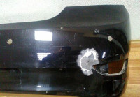 Бампер задний Hyundai Solaris дорестайл запаян oem 866114l000 (скл-3)