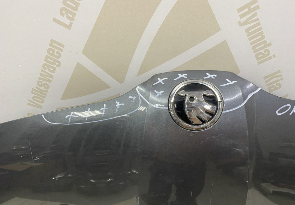 Капот Skoda Octavia A7 рестайлинг OEM 5E0823031A