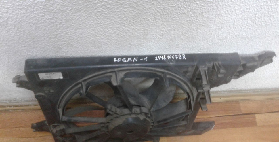 Вентилятор радиатора бу Renault Logan 1 OEM 214810679R Вентилятор радиатора бу Renault Logan 1 OEM 214810679R