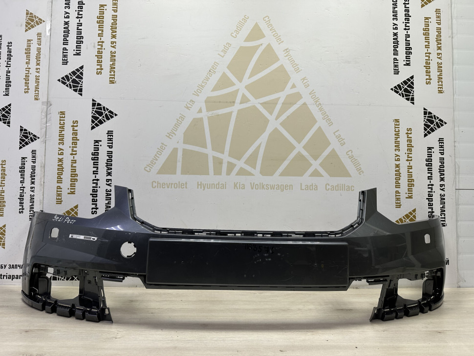 Бампер передний Skoda Yeti рестайлинг OEM 5LU807221
