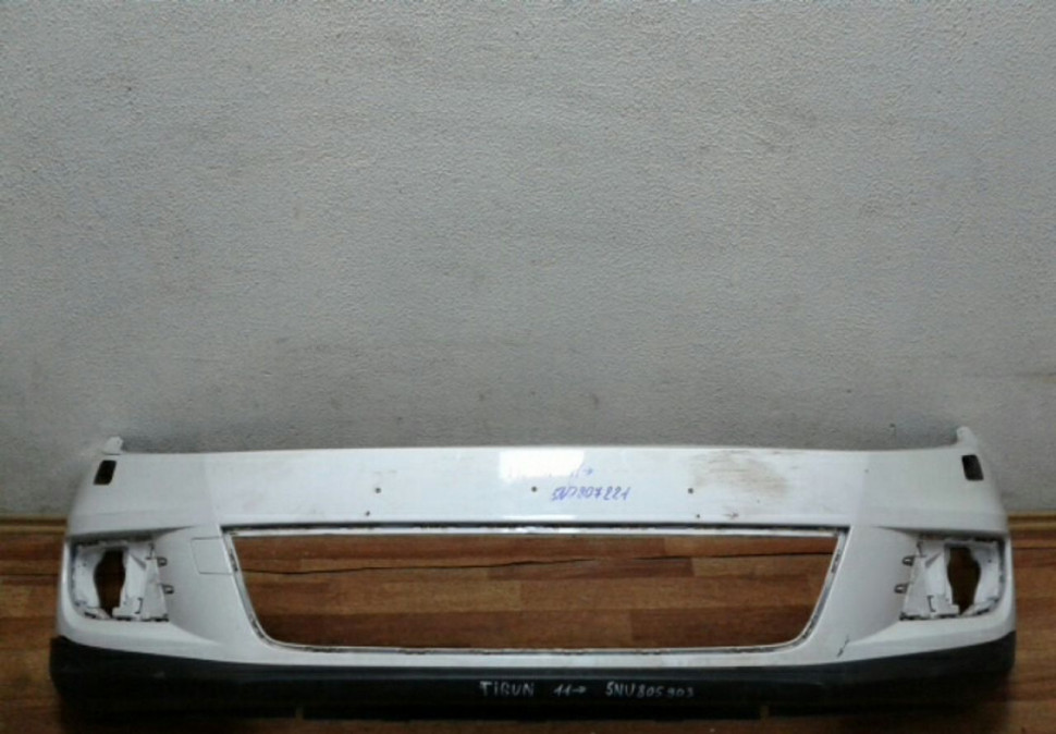 Бампер передний (+ юбка) Volkswagen Tiguan 11- Oem 5N0807221K