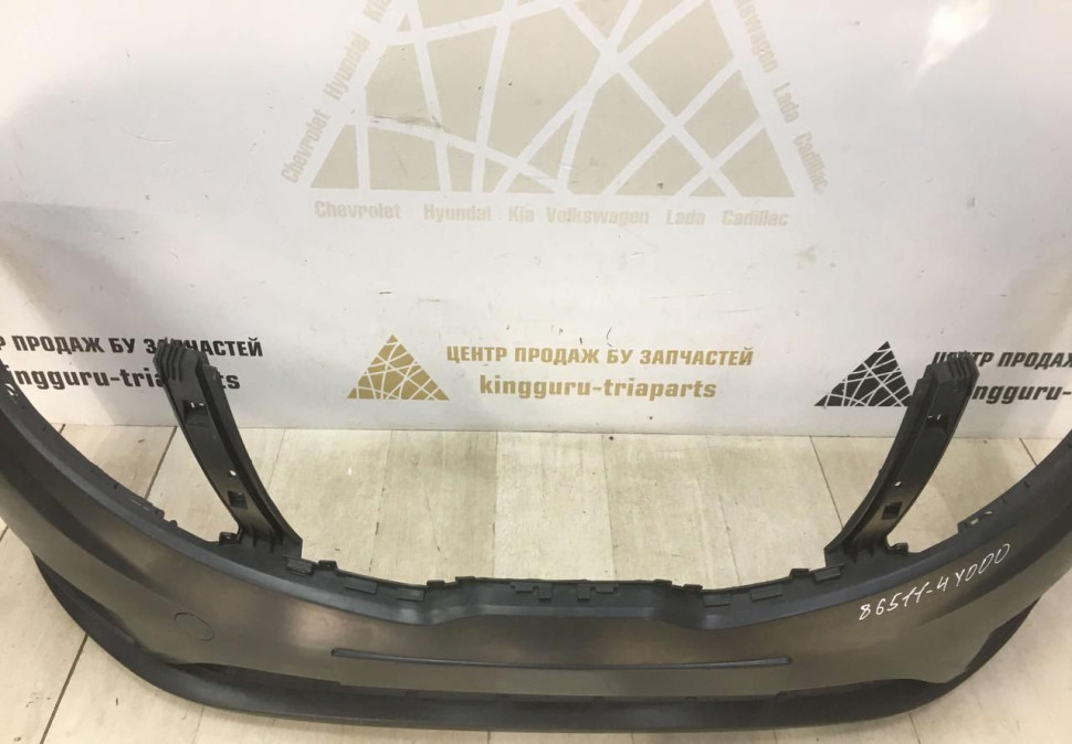 Бампер передний Kia Rio 3 дорест 2011 oem 865114Y000 Бампер передний Kia Rio 3 дорест 2011 oem 865114Y000