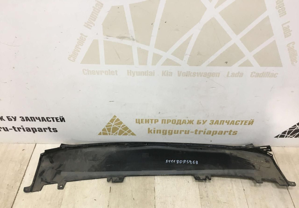 Накладка переднего бампера BMW 2 F44 M-Pack OEM 51118075968 Накладка переднего бампера BMW 2 F44 M-Pack OEM 51118075968