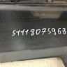 Накладка переднего бампера BMW 2 F44 M-Pack OEM 51118075968 Накладка переднего бампера BMW 2 F44 M-Pack OEM 51118075968