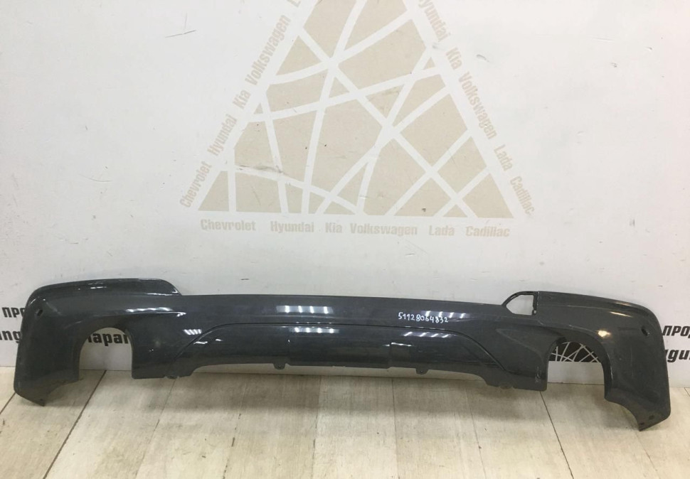 Спойлер заднего бампера BMW X3 G01 M-Pack OEM 51128064832