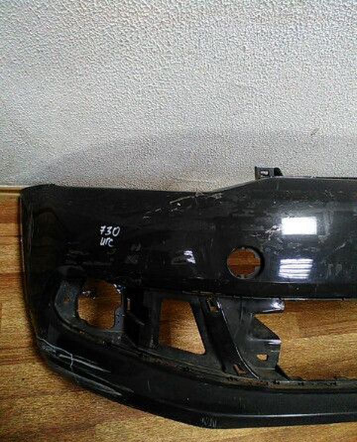 Бампер передний Volkswagen Polo седан (11>) есть трещина и вмятина oem 6ru807221