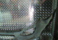 Бампер передний Hyundai IX35 (10>) oem 865112Y000 (трещины) (скл-3)